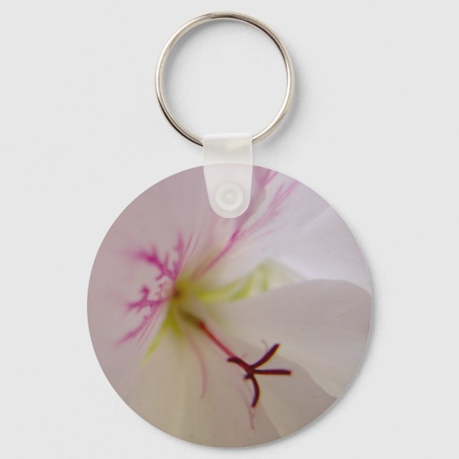 Geranium Detail Keychain Nyckelring (Framsida)
