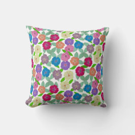 Geranium Flower Cushion Kudde