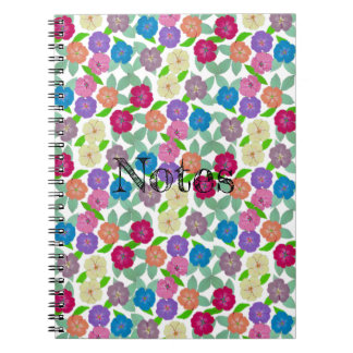 Geranium Flower Notebook Anteckningsbok