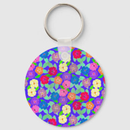 Geranium Flower Nyckelring