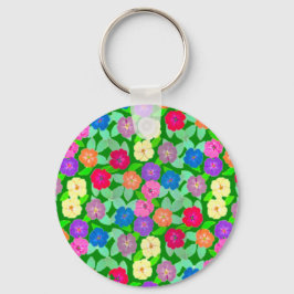 Geranium Flower Nyckelring