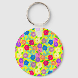 Geranium Flower Nyckelring