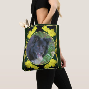 Geranium Flower Ram Skapar ditt eget foto Tygkasse