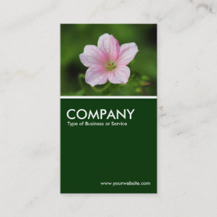 Geranium - Mörk grönt Visitkort