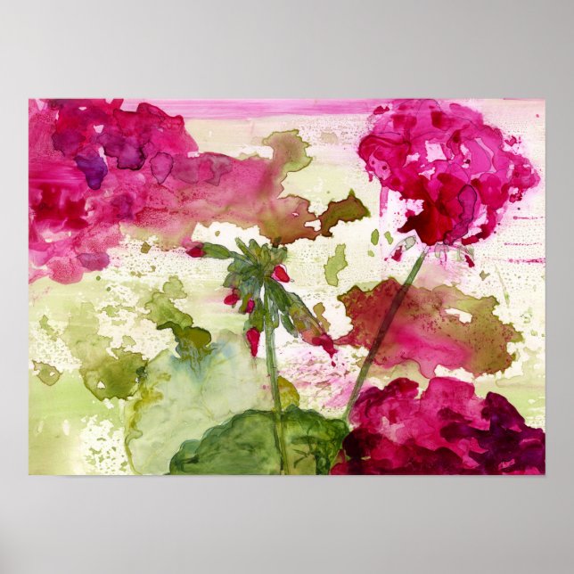 geranium poster (Framsidan)