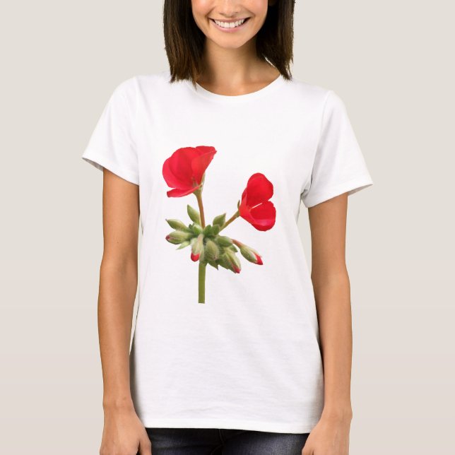 Geranium Tee Shirt (Framsida)