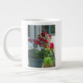 Geraniumblommor - Martha's Vineyard Jumbo Mugg