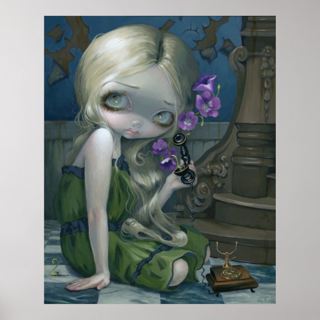 Geraniums ART PRINT magi realism pop surrealism Poster (Framsidan)