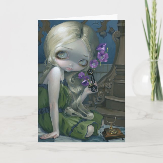 "Geraniums" gratulationskort Kort (Framsida)