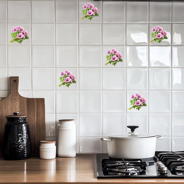 Geraniums Kakelplatta (Skapare uppladdad)