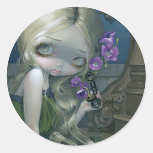 "Geraniums" Sticker Runt Klistermärke