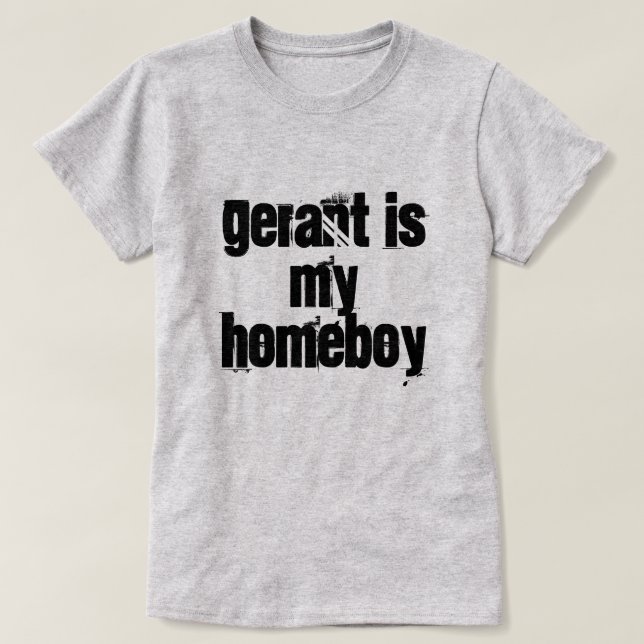 Gerant utslagsplats tröja (Design framsida)