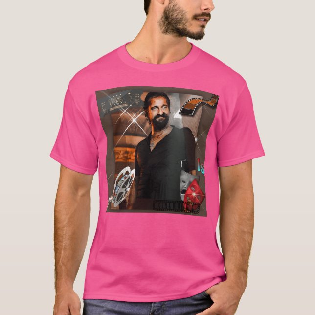 Gerard Butler T Shirt (Framsida)