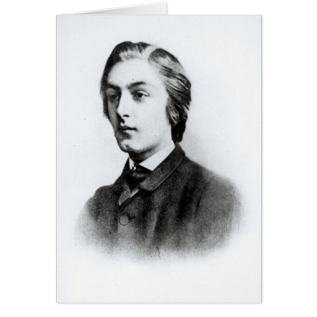 Gerard Manley Hopkins Hälsningskort (Framsidan)