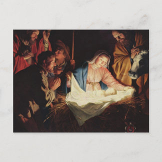 Gerard van Honthorst Ntivity Vykort
