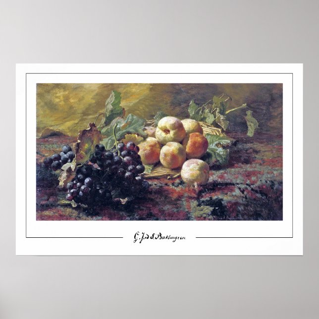 Gerardina van de Sande Bakhuyzen Zedign Art Poster (Framsidan)