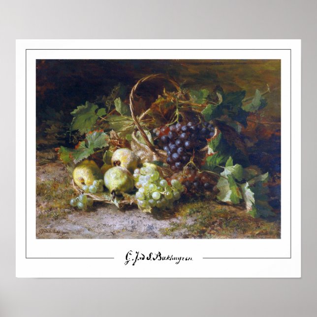 Gerardina van de Sande Bakhuyzen Zedign Art Poster (Framsidan)