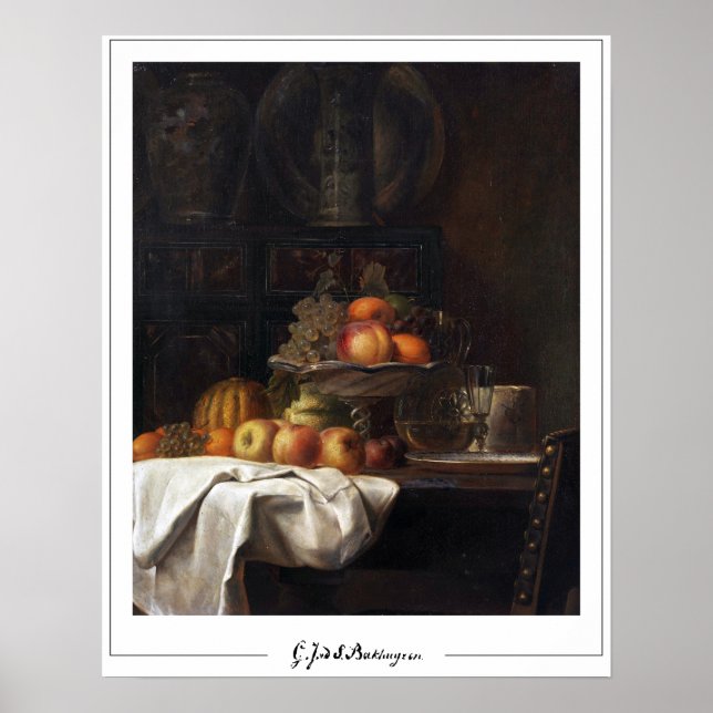 Gerardina van de Sande Bakhuyzen Zedign konstaffis Poster (Framsidan)