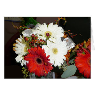Gerber Daisy Hälsningskort