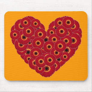 Gerber Daisy Heart Musmatta