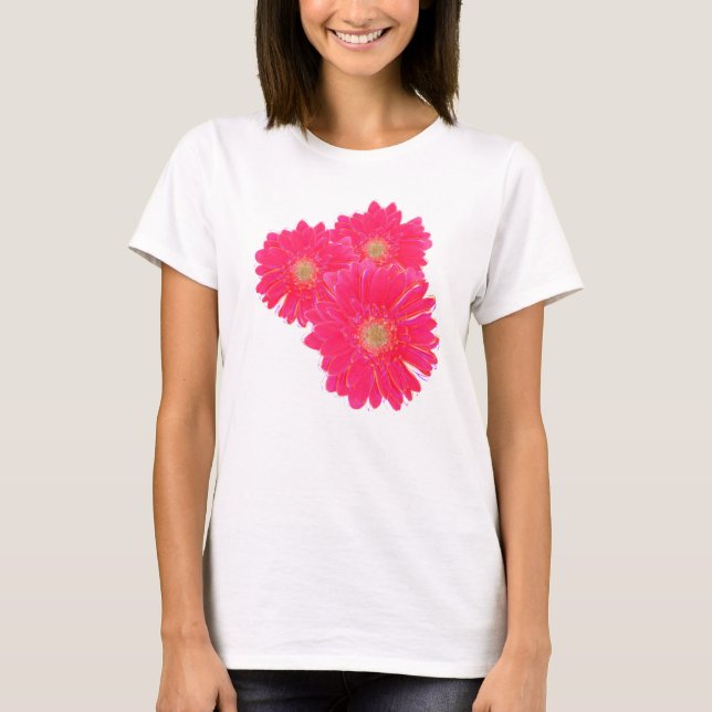 Gerber daisybukett tee shirt (Framsida)