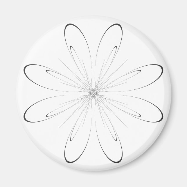 Gerbera arabesque magnet (Framsidan)