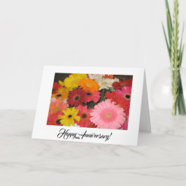 Gerbera-årskort Kort