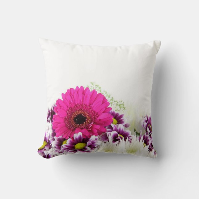 Gerbera Daisy American MoJo Pillow Kudde (Framsida)
