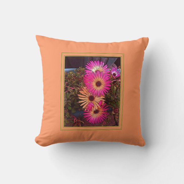 Gerbera Daisy American MoJo Pillows Kudde (Framsida)