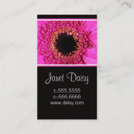 Gerbera Daisy Business Card-mall Visitkort