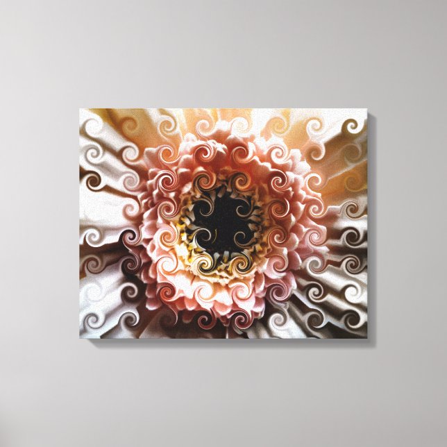 GERBERA DAISY CANVASTRYCK (Framsida)