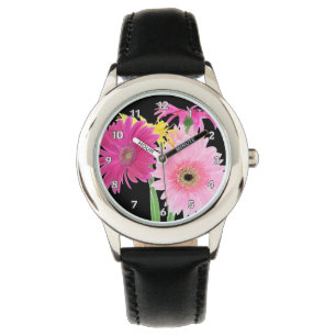 Gerbera Daisy Flowers Armbandsur