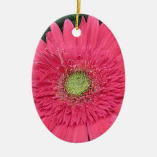 Gerbera Daisy Julgransprydnad Keramik