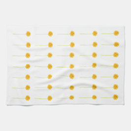 Gerbera daisy kökshandduk