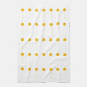Gerbera daisy kökshandduk
