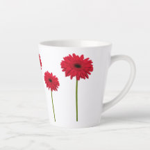 Gerbera Daisy Latte Mugg
