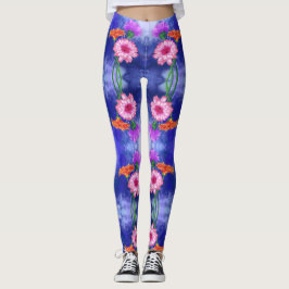 Gerbera Daisy Leggings
