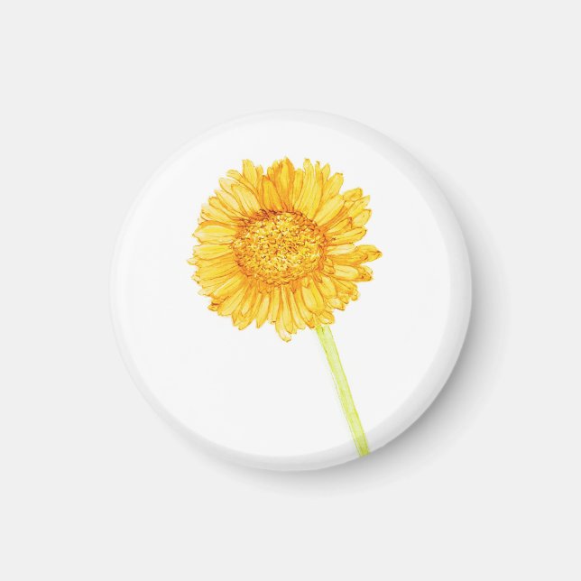 Gerbera daisy magnet (Framsidan)