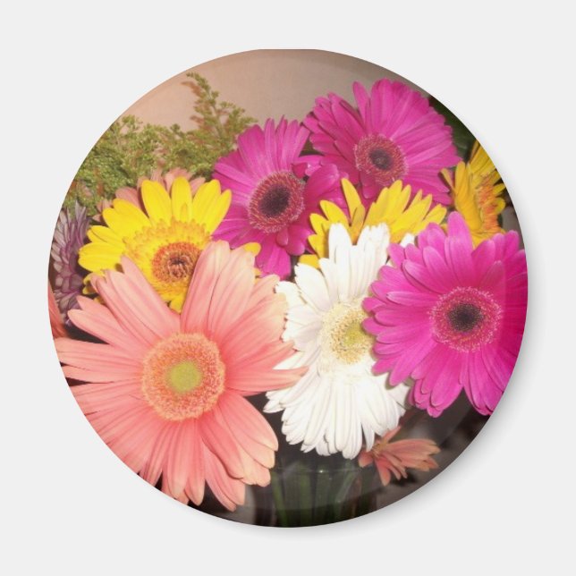 Gerbera Daisy Magnet (Framsidan)