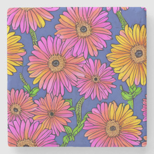 Gerbera Daisy Stone Underlägg