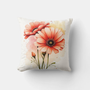 Gerbera Dekorativ kudde