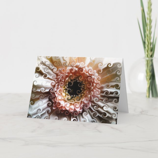 GERBERA FLOWER KORT (Framsida)