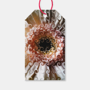 GERBERA FLOWER PRESENTETIKETT