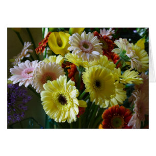 Gerbera Hälsningskort