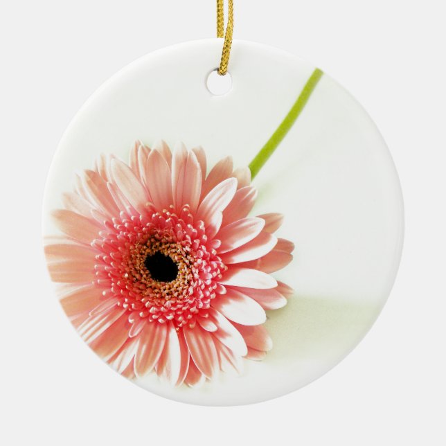 Gerbera Julgransprydnad Keramik (Framsidan)