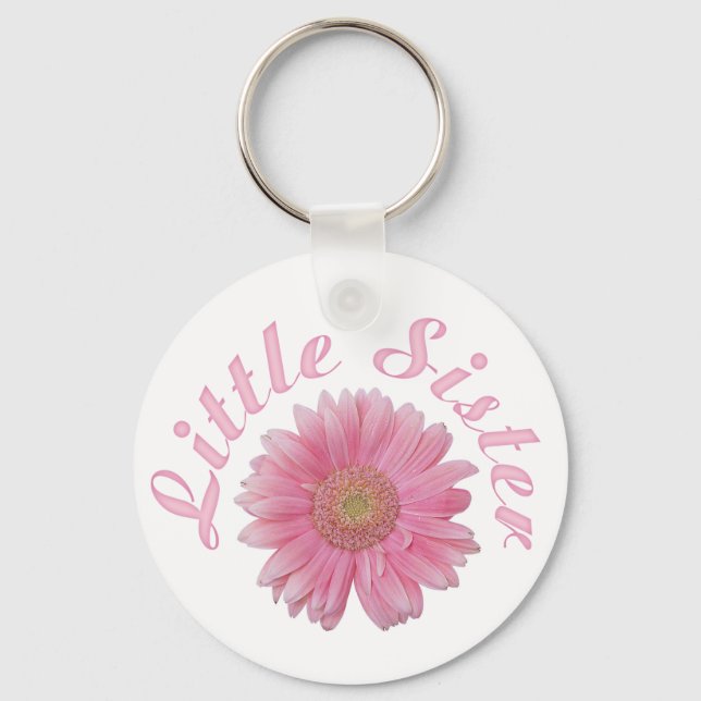 Gerbera Little Sister Nyckelring (Framsida)