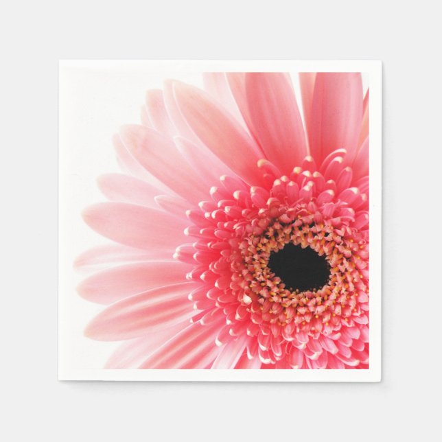 Gerbera margareta pappersservett (Framsidan)