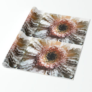 GERBERA TUSENFOTTER PRESENTPAPPER