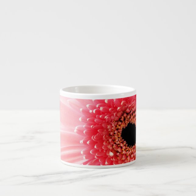 Gerbera tusensköna espressomugg (Framsidan)