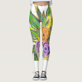 Gerbera Tusenskönor Leggings